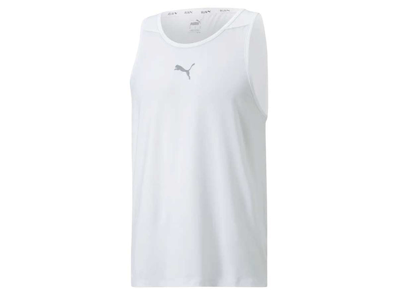 Playera Deportiva Puma RUN CLOUDSPUN SINGLE Blanco Hombre