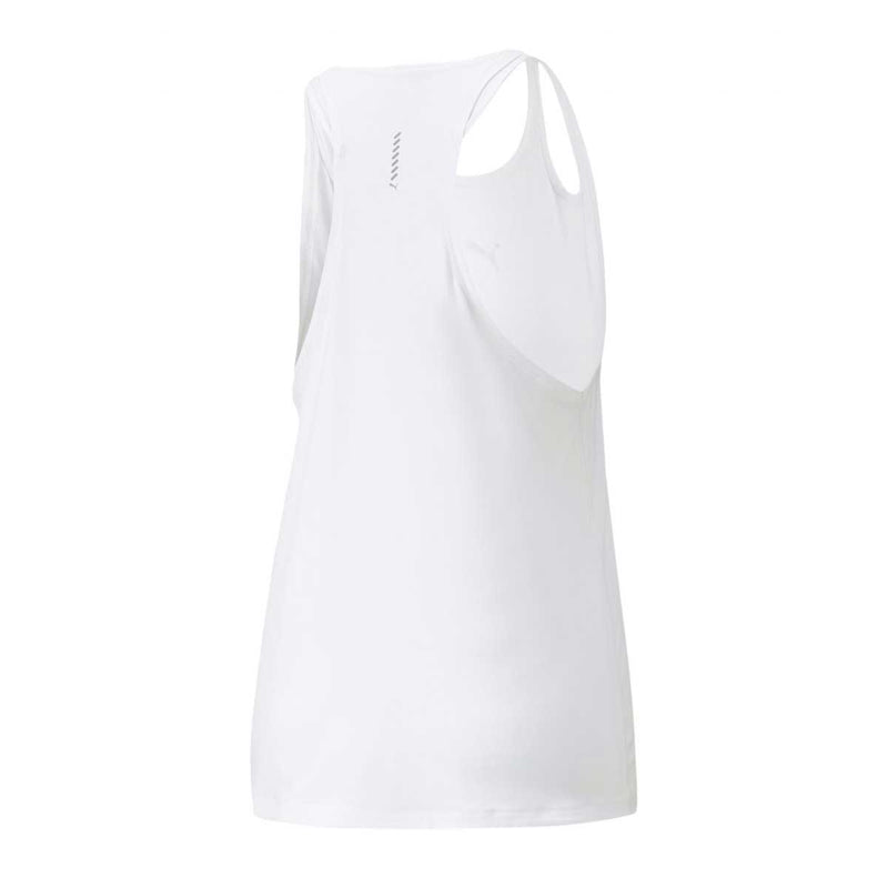Playera Deportiva Puma RUN CLOUDSPUN TANK Blanca Mujer