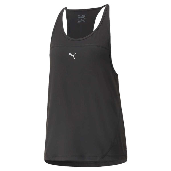 Playera Deportiva Puma RUN TANK Negra Mujer