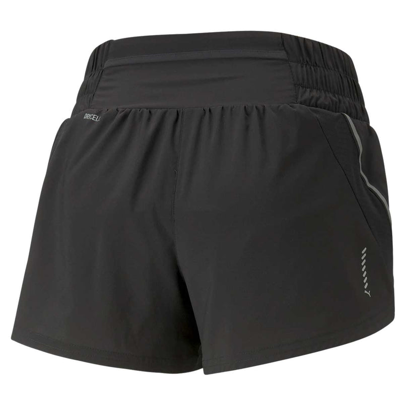 Short Deportivo Puma RUN WOVEN 3" Negro Mujer
