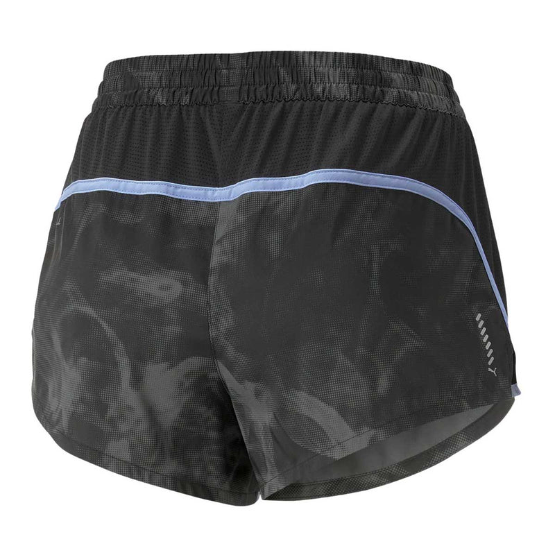 Short Puma RUN FAVOURITE AOP VELOCITY Negro Mujer