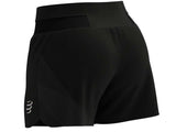 Short Deportivo Compressport Performance Overshort Negro Dama