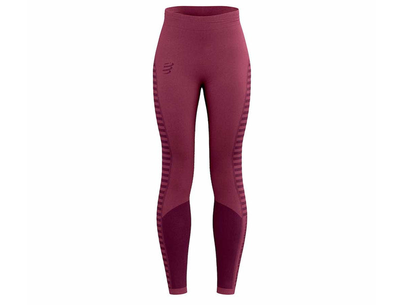 Leggings Compressport WINTER RUN Amaranth Mujer