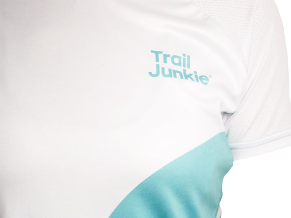 RUN24.MX - Playera Running Trail Junkie Mint Rush Dama