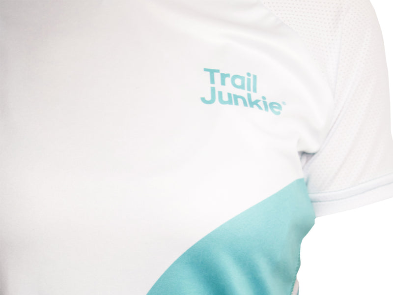 RUN24.MX - Playera Running Trail Junkie Mint Rush Dama