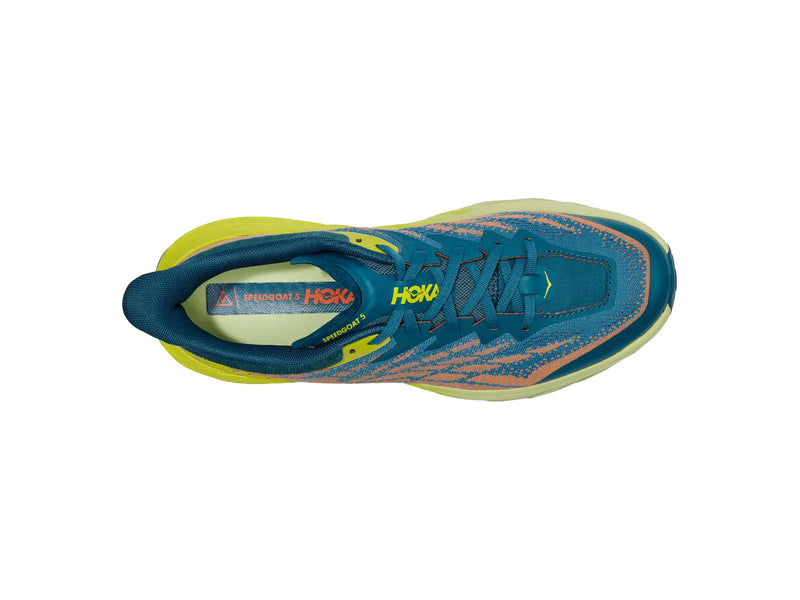 Tenis Trail Running Hoka SPEEDGOAT 5 Azul Hombre