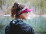 Compressport Visera Deportiva Ultra ligera Zinfandel Guinda