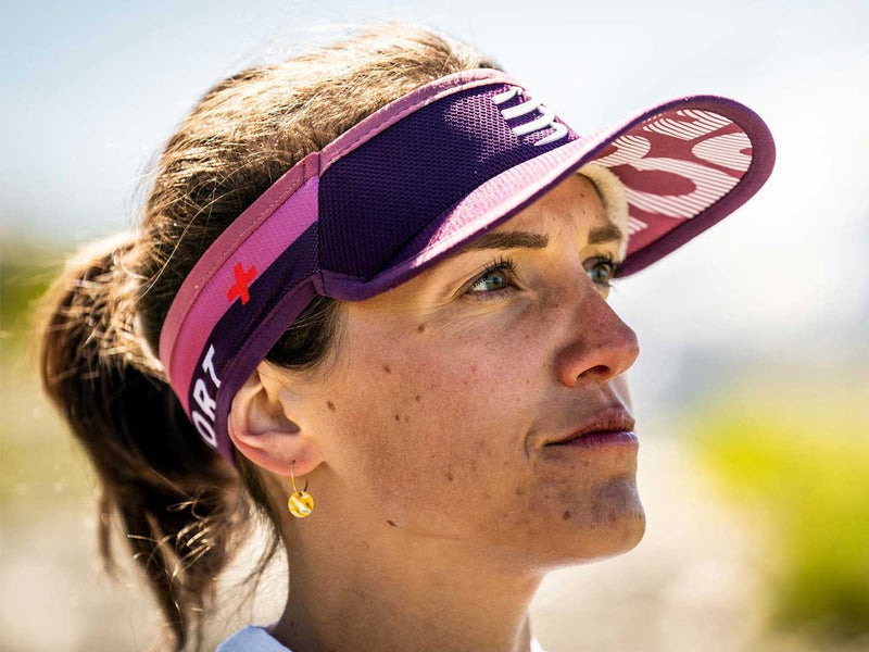 Visera Compressport Ultra ligera Guindo