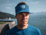 Banda Deportiva Spiderweb Headband On/Off Azul