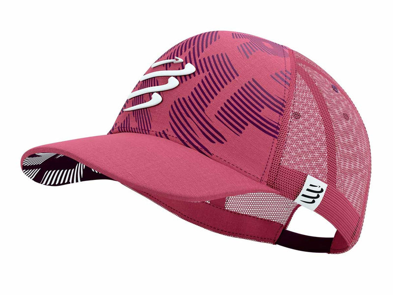 Gorra Trucker Compressport Deco Rose