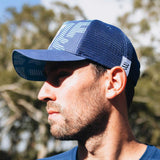 Gorra Compressport TRUCKER CAP Estate Blue