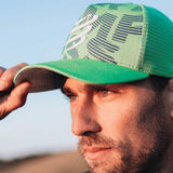 Gorra Compressport TRUCKER CAP Summer Green