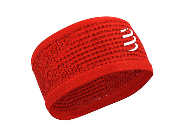 Banda Deportiva Compressport Headband On/Off Rojo