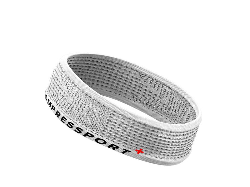 Banda Compressport THIN HEADBAND ON/OFF Blanca