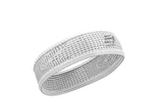 Banda Compressport THIN HEADBAND ON/OFF Blanca