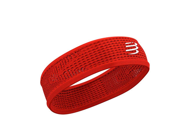 Banda Deportiva Thin Headband On/Off Rojo