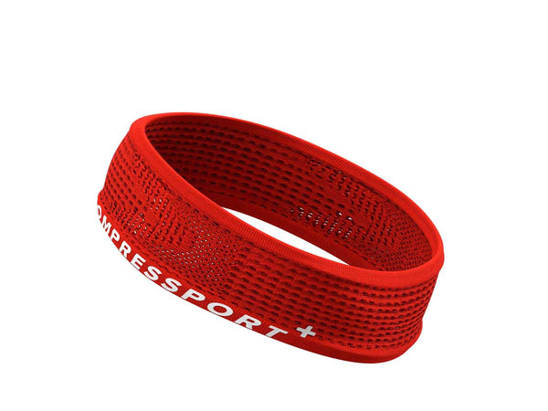 Banda Deportiva Thin Headband On/Off Rojo