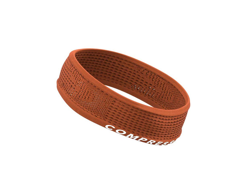 Banda Compressport THIN HEADBAND ON/OFF Naranja