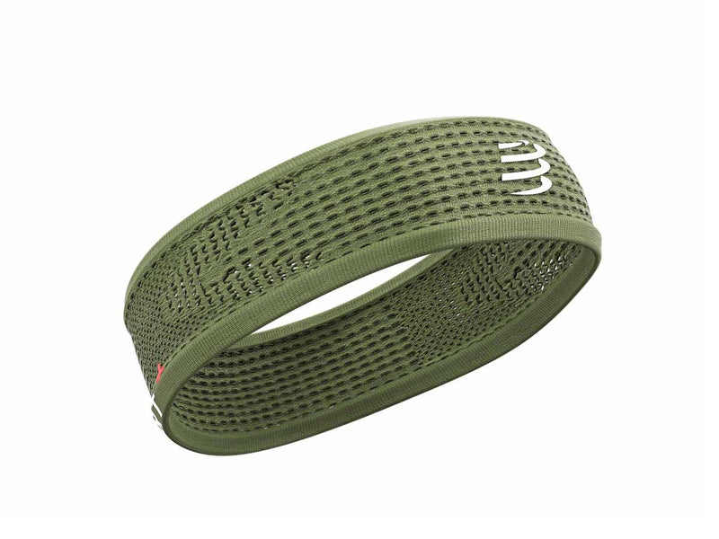 Banda Compressport THIN HEADBAND ON/OFF Verde