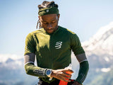 Banda Compressport THIN HEADBAND ON/OFF Verde