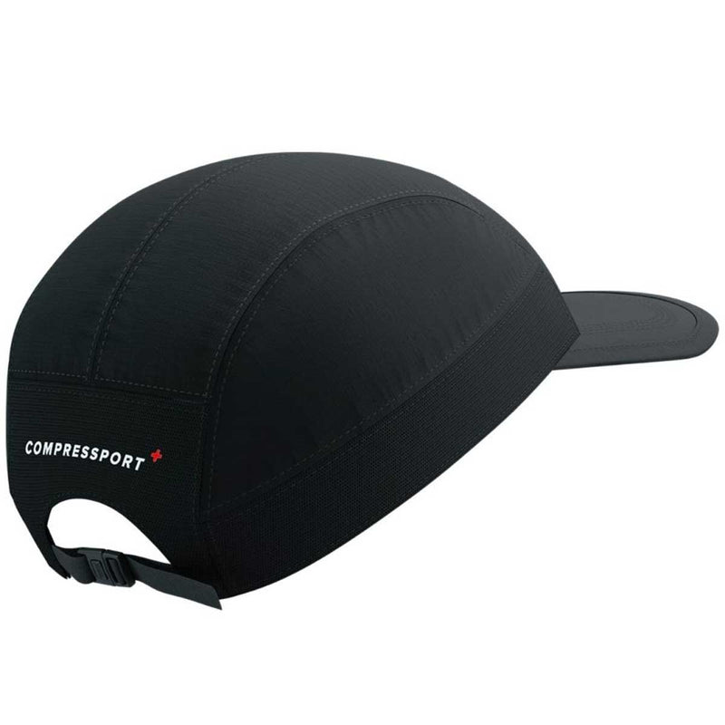 Gorra Compressport 5 PANEL LIGHT CAP Black