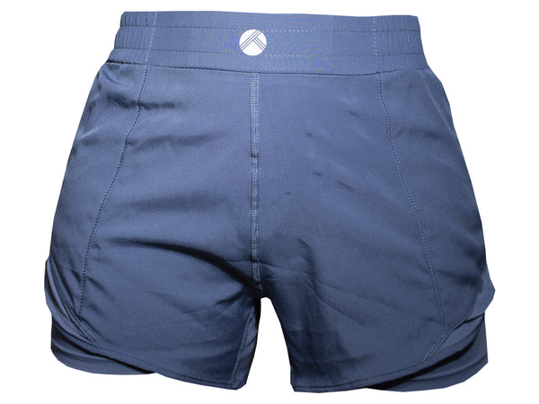 RUN24.MX - Short Deportivo Running Trail Junkie Blue Dama