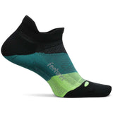 Calcetín Feetures Elite Light Cushion No Show E505582 Negro Verde
