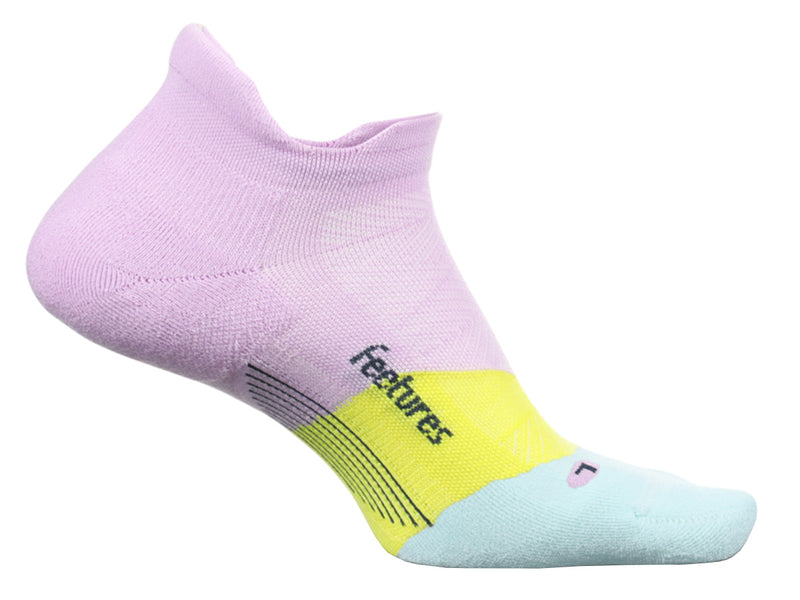 Calcetín Feetures Elite Light Cushion No Show Tab E55418 Rosa