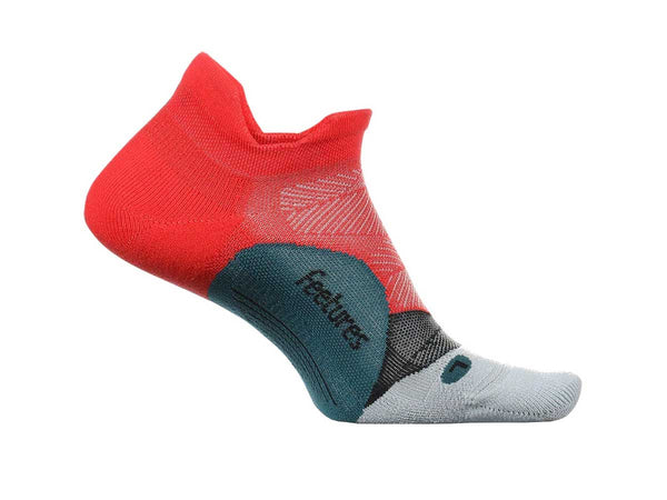Calcetín Feetures Elite Ultra Light No Show E55500 Rojo