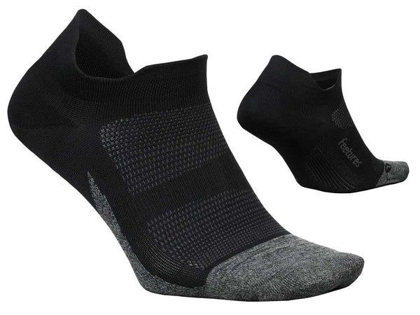 Calcetín Feetures Elite Max Cushion No Show Tab EC50159 Negro