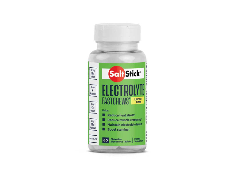 SaltStick FastChews 60 tabletas de sales minerales FastChews sabor Limon Lima