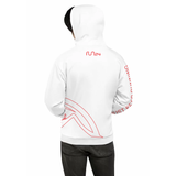 Hoodie Run24 Edición Limitada 2021 Corte Regular Blanca
