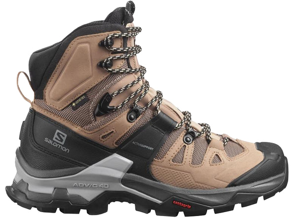 RUN24.MX - Botas de Senderismo Salomon Quest 4 GTX Almond Cream Dama