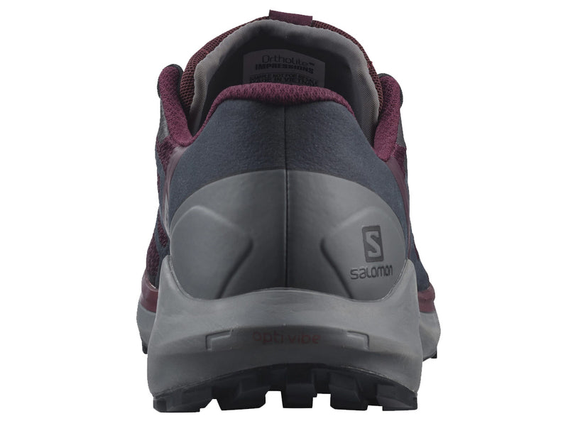 Tenis Salomon Sense Ride 4 Morado Gris Dama