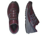 Tenis Salomon Sense Ride 4 Morado Gris Dama