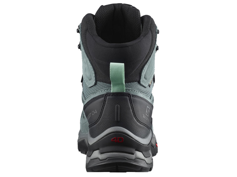 Botas Senderismo Salomon QUEST 4 GTX Verde/Negro Mujer