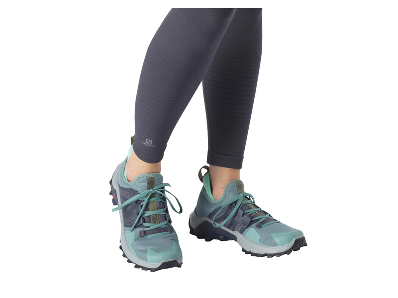 Tenis Trail Running Salomon MADCROSS Aqua Mujer