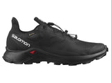 Tenis Trail Salomon Supercross 3 Gtx Negro mujer