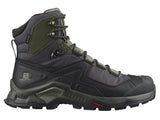 Botas Senderismo Salomon QUEST ELEMENT GTX Negro Verde Hombre