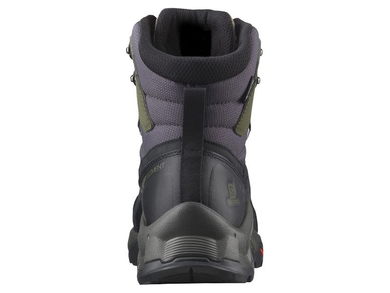 Botas Senderismo Salomon QUEST ELEMENT GTX Negro Verde Hombre