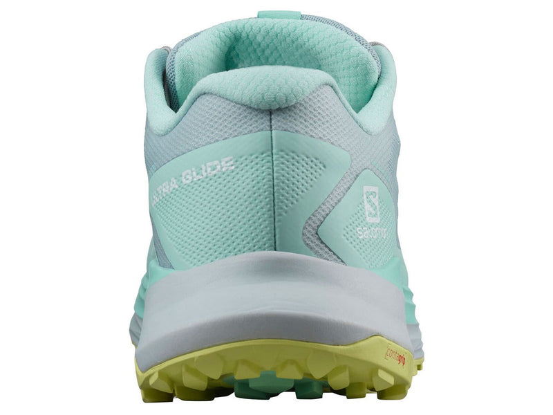 Tenis Trail Running Salomon ULTRA-GLIDE Verde/Gris Mujer