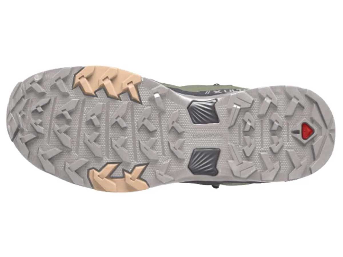 Bota Salomon Senderismo X ULTRA 4 MID GTX Verde Mujer