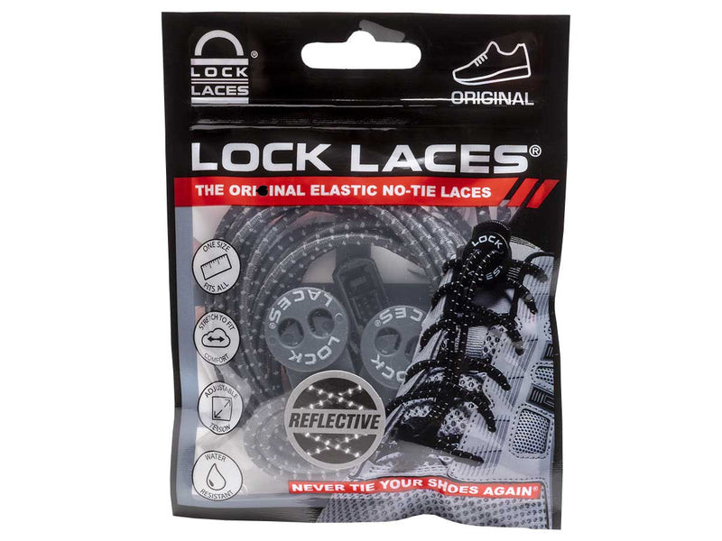 Agujetas Elásticas LOCK LACE Gris
