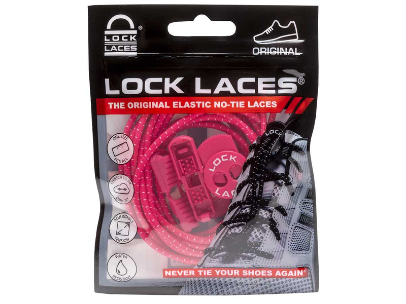 Agujetas Elásticas LOCK LACE Rosa