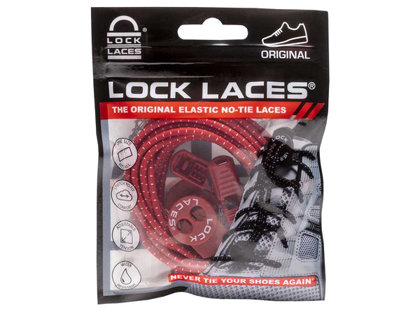 Agujetas Elásticas LOCK LACE Rojo