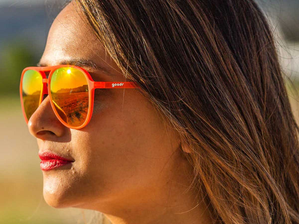 Lentes Goodr Running Captain Blunt´s Red Eye
