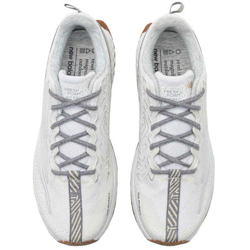Tenis New Balance HIERRO V7 Trail Running Blanco Hombre