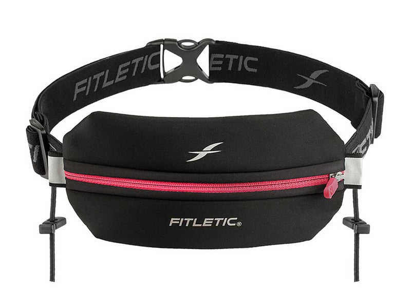 Cinturón Deportivo Fitletic Belt Neo Racing Negro Rosa