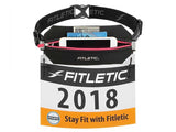 Cinturón Deportivo Fitletic Belt Neo Racing Negro Rosa