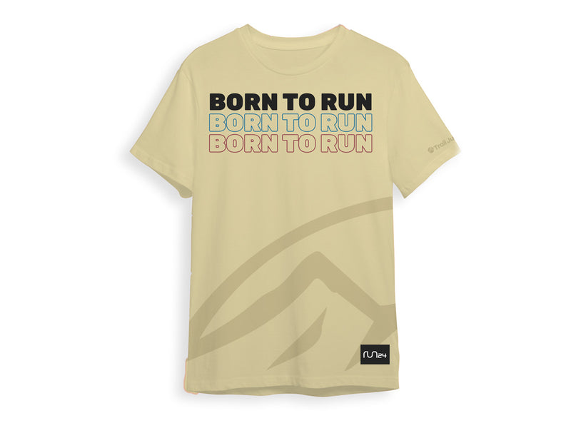 Playera BORN TO RUN Edición 7° Aniversario Run24 Mujer
